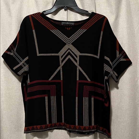 Peruvian Connection Tops - Peruvian Connection Delano Boxy Pima Top Size XS/S